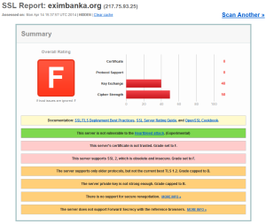 Bezpečnostný test InternetBankingu EXIMBANKA SR