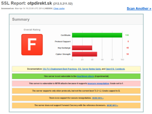 Bezpečnostný test InternetBankingu OTP Banka Slovensko, a.s.