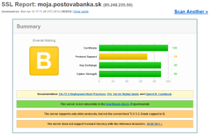 Bezpečnostný test InternetBankingu Poštová banka, a.s.